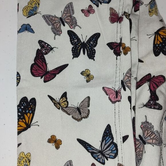 delias by Dolls Kill Miss Monarch Butterfly Jeans size small - Picture 10 of 12